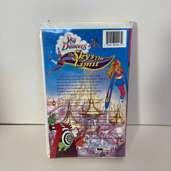 Sky Dancers: The Sky's The Limit VHS 1996 Kids Movie Tested Anime - Picture 5 of 5